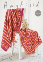 Knitting Pattern - Hayfield 4683 - Baby DK - Crochet Blankets